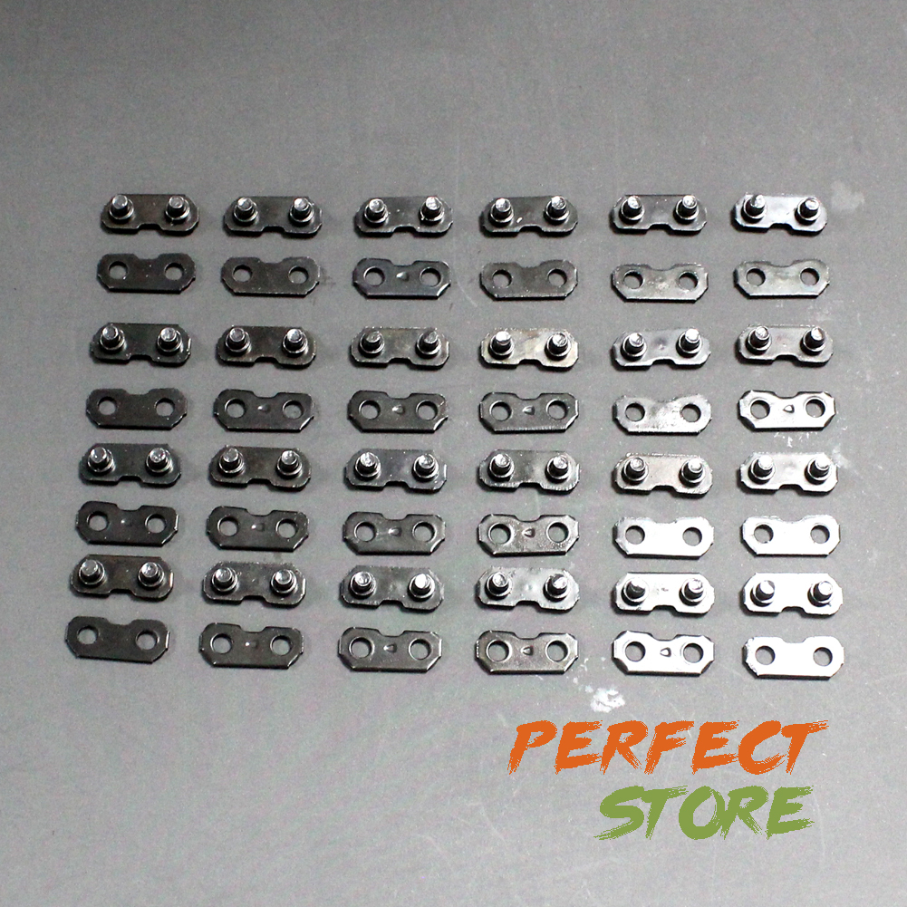 24x 3/8" Chainsaw Chain Link For Oregon #72 #73 Repair Preset Straps 050-058 gallery