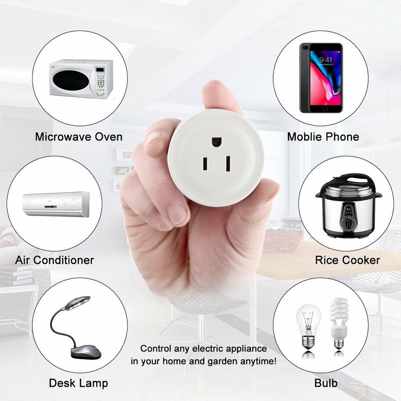 2 Mini Smart Plug Outlet Wifi Socket Alexa Google IFTTT fr Voice Control NEW FS! gallery