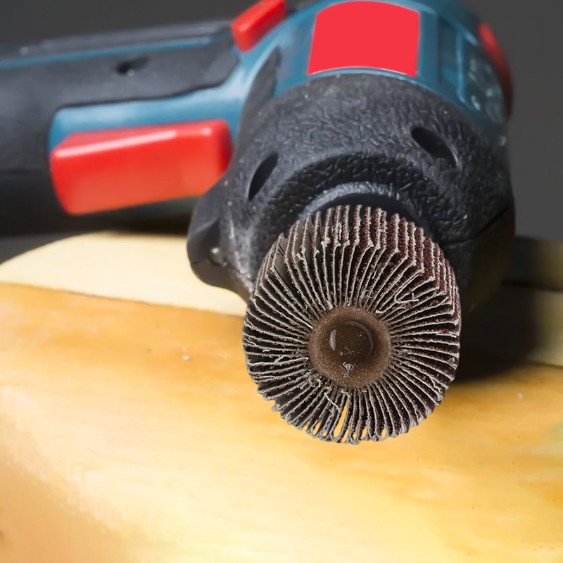 Highly Efficient 4PCS Sanding Flap Disc Wheel for Repair and Polishing gallery