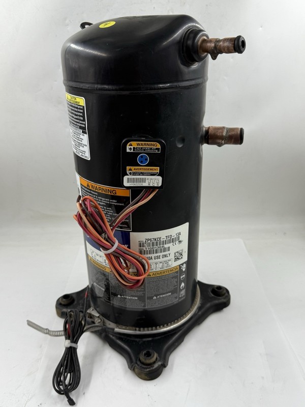 COPELAND SCROLL COMPRESSOR ZP67KCE-TFD-13A ZP67KCE-TFD 3 Phase 460V R410A gallery