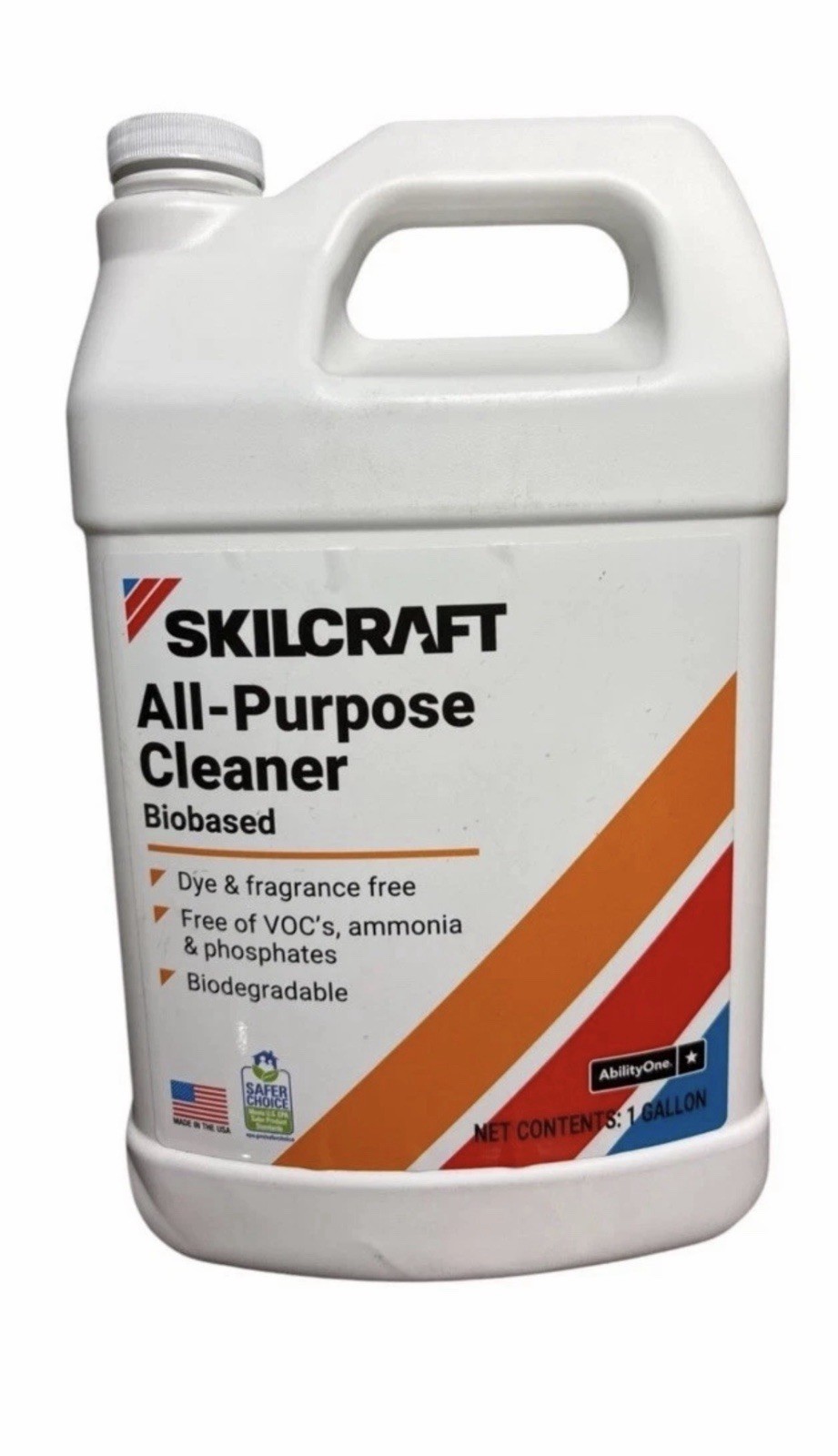Skilcraft All Purpose Cleaner Biobased Dye & Fragrance Free 1 Gallon gallery