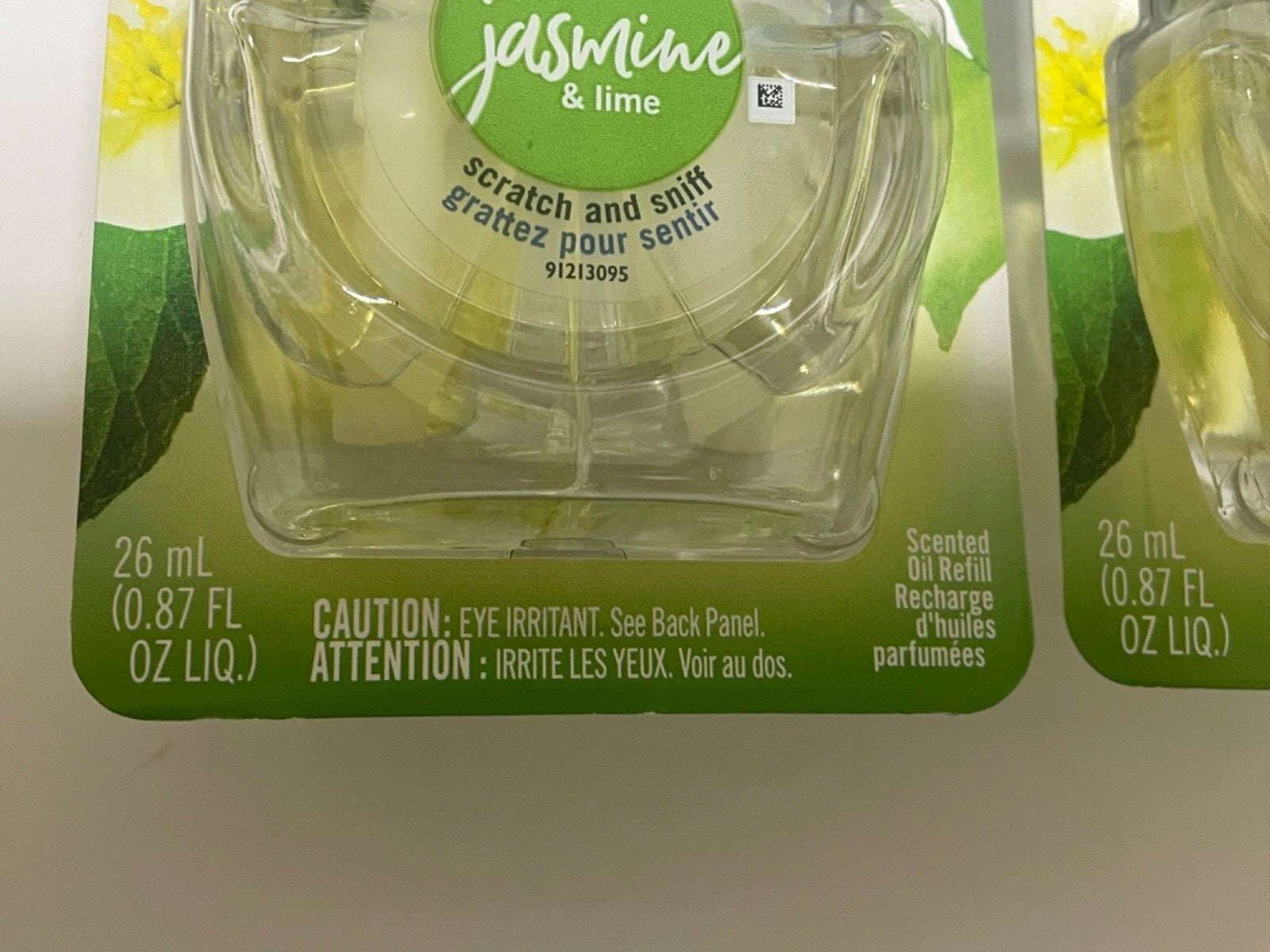 2 Count - Febreze Plug In Jasmine and Lime Fade Defy Plug Refill Limited Edition gallery