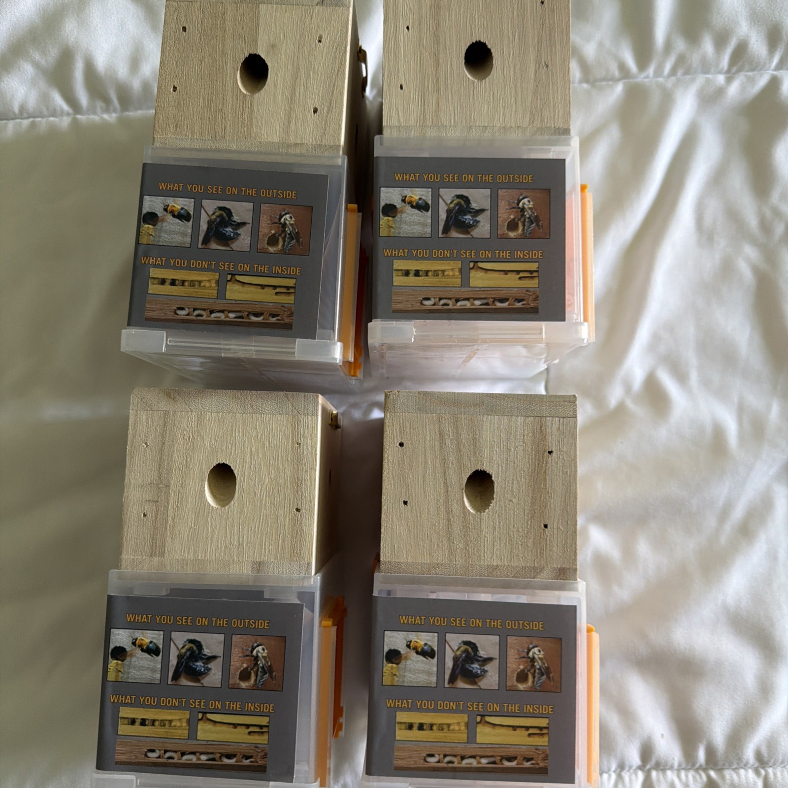 New Bees 'N Things Outdoor Carpenter Bee Traps - Lot of 4 gallery