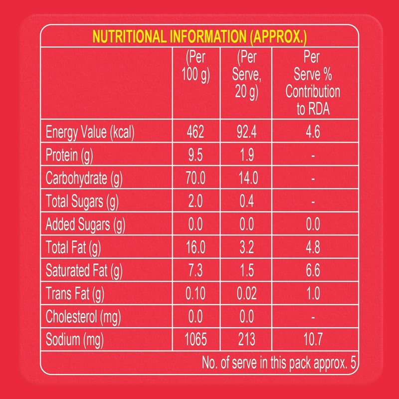 Pack 0f 12 Crax Natkhat Classic Wheat Puffs 63g Healthy and Crunchy Snacks gallery