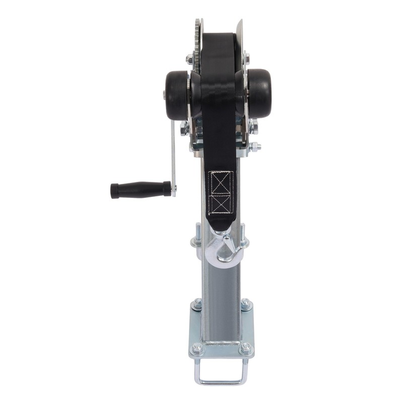 Sturdy Steel For Adjustable Heavy Capacity Winch Stand W/1400lb Winch Galvanized gallery