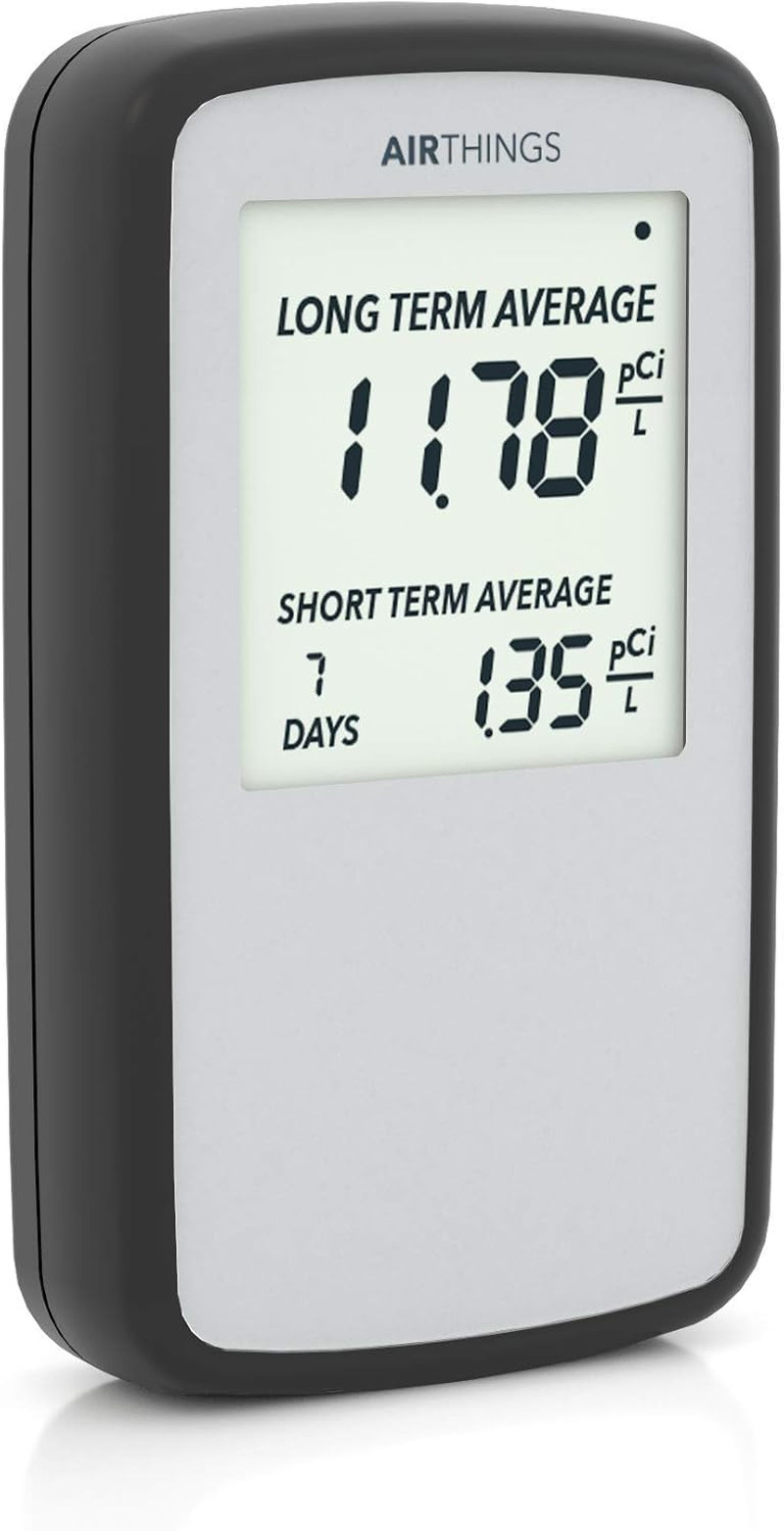 Airthings Corentium Home Radon Detector 223 Portable, Lightweight, Easy-To-Use, gallery