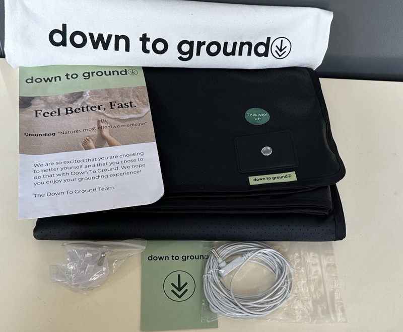 Ventilated Vegan-Leather Grounding Mattress Cover Breathable Conductive NEW gallery