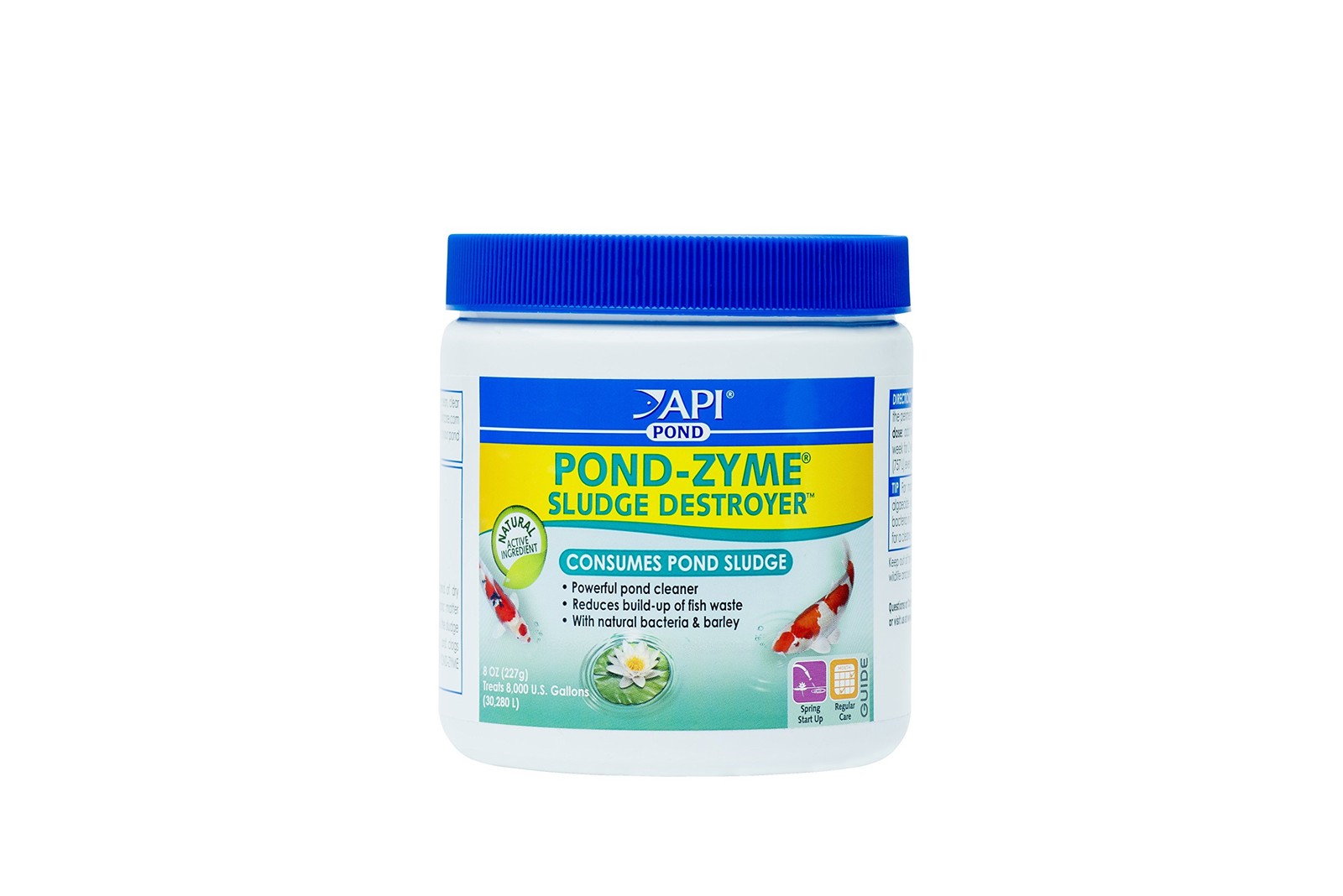 API POND-ZYME SLUDGE DESTROYER Pond Cleaner With Natural 8 oz, No gallery