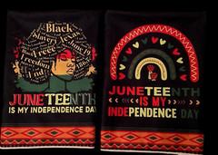 Juneteenth Celebration Kitchen Towels 18×26″ Polyester Dish Cloths Independence