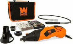 WEN 23114 1.4-Amp High-Powered Variable Speed Rotary Tool with 100+ Accessories