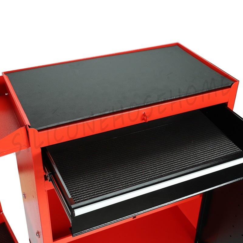 5 Drawers Rolling Tool Chest Rolling Tool Storage Cabinet with Wheels gallery