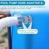 Pool Hose Adapter 1.5“ Connects to 1.25” Diameter Pool Valve for Intex 10722 gallery