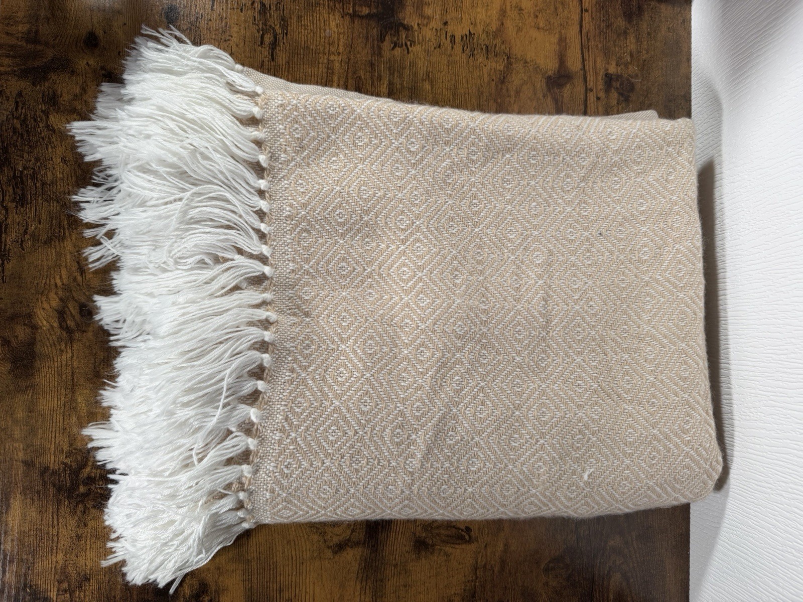 AUTHENTIC Handmade Peruvian Alpaca Blanket gallery