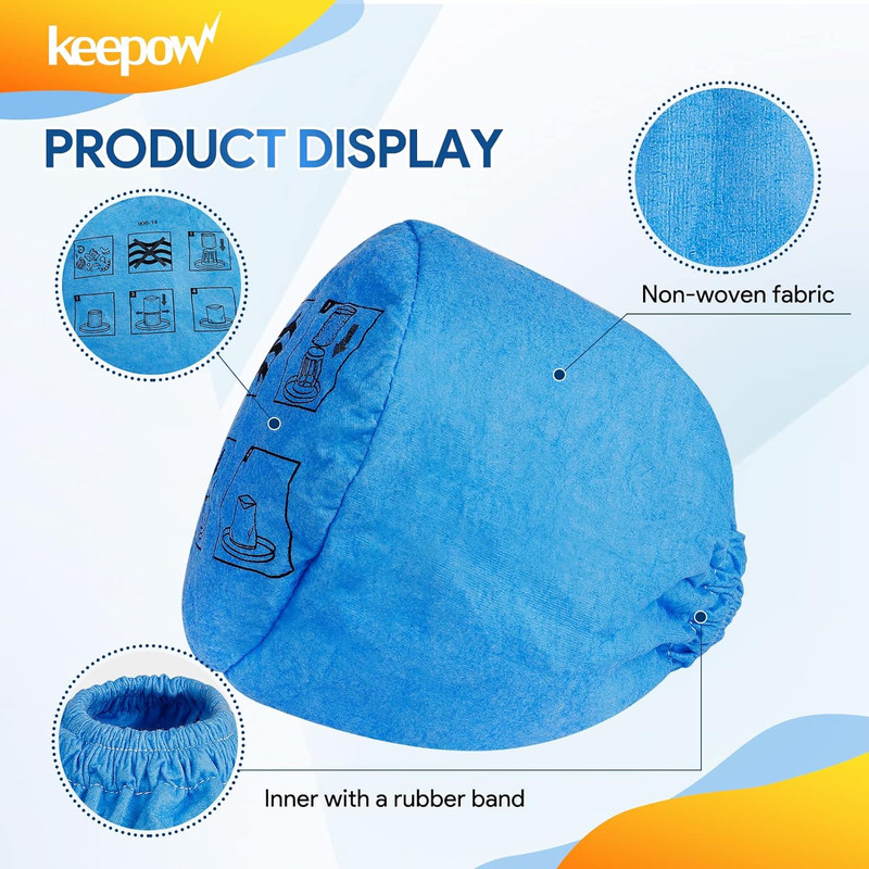 VRC2 Cloth Filter Compatible with Armor All Shop Vac AA155 AA256 AA255, Also Com gallery