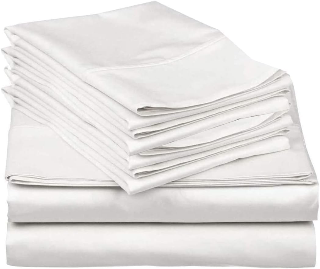Extra Deep Pocket 6 Piece Cal-King Set, Hotel Luxury Collection, 100% Egyptia... gallery