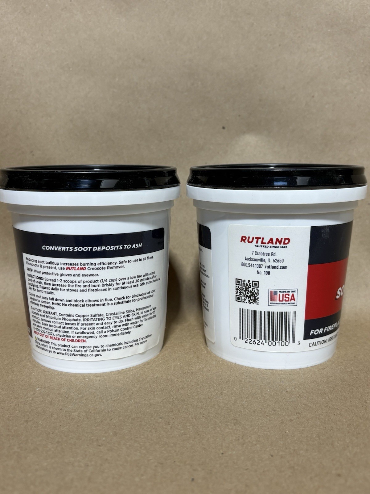 (2 PACK) Rutland Sweep Soot Remover, 2 Pounds Total gallery