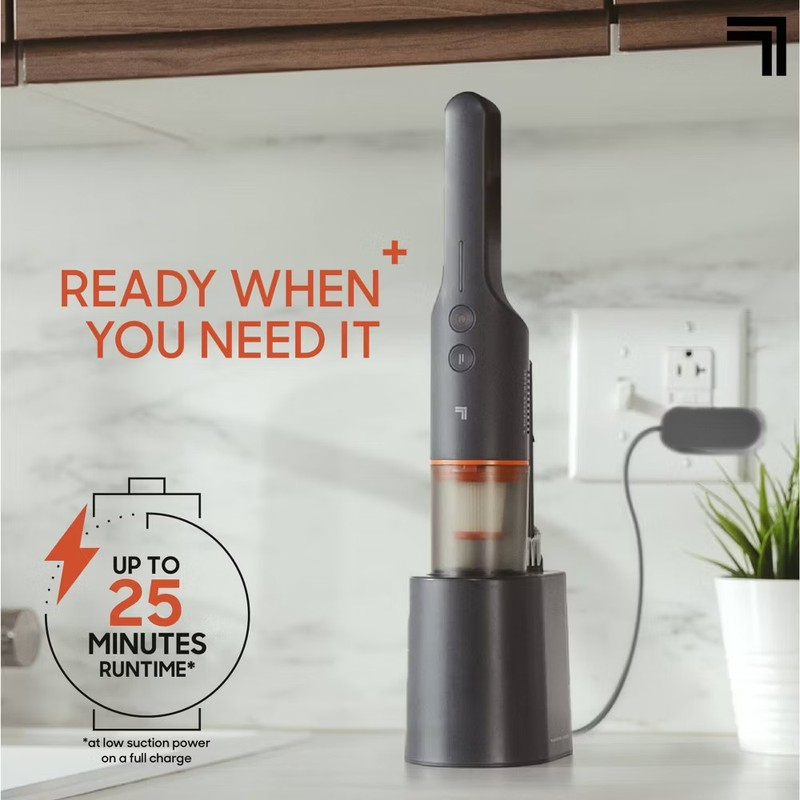 Sharper Image Lightweight Handheld Vacuum with 2-In-1 Upholstery & Crevice gallery