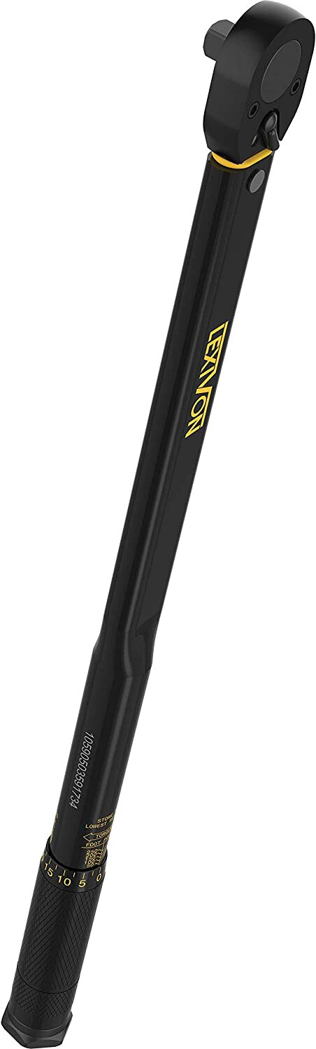 LEXIVON LX184 - 1/2" Drive Click Torque Wrench 25-250 Ft-Lb/33.9-338.9 Nm gallery
