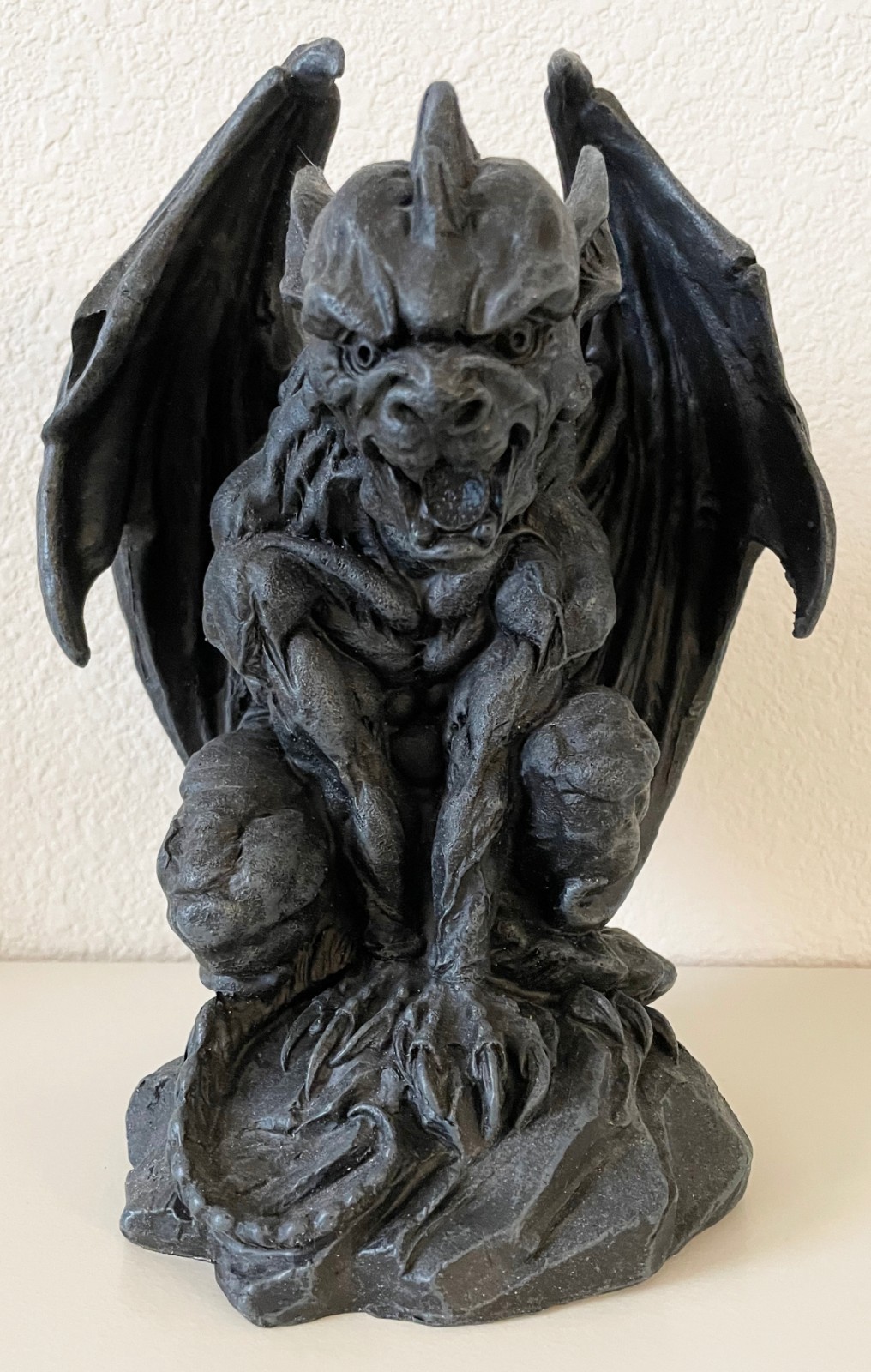 Winged Gargoyle Gothic Statue Home Decor Guardian Sculpture 9" gallery