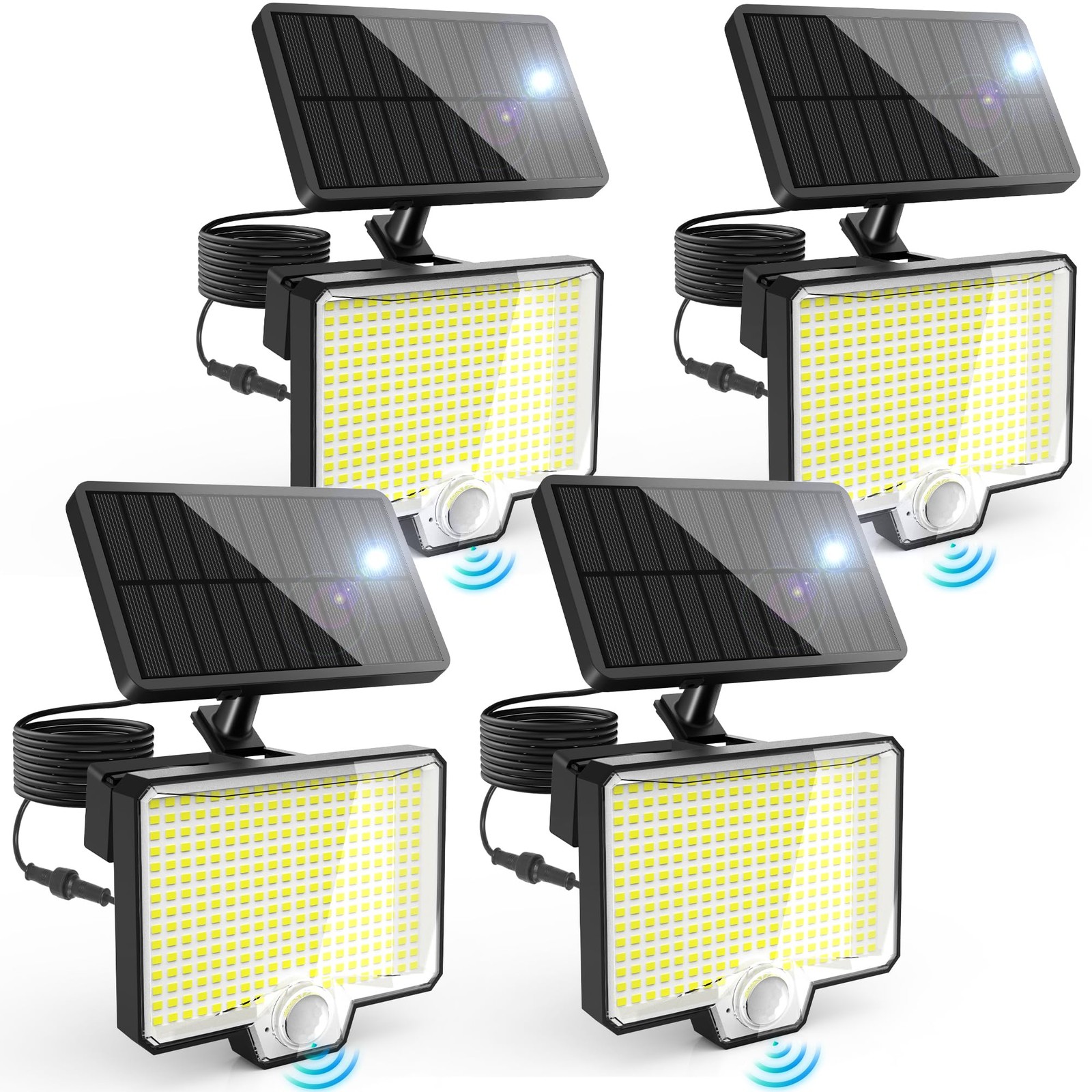 294 Outdoor Lights, 5200Lm Solar Flood Lights, IP67 Waterproof Dusk to Dawn O... gallery
