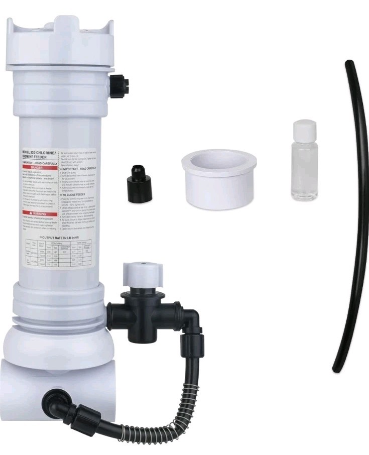 For Pentair R171096 Rainbow 320 Automatic Chlorine/Bromine In-Line Feeder gallery