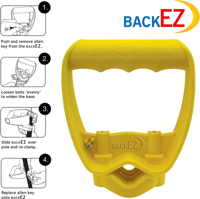 Back-Saving Tool Handle Labor-Saving Ergonomic Shovel or Rake Handle Attachment gallery