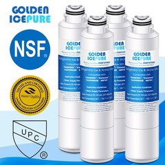 RWF0700A Refrigerator Water Filter Replacement for Samsung DA29-00020B, 4PACK