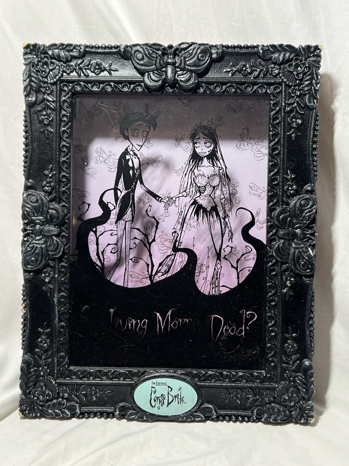 Tim Burton's Corpse Bride Gothic Black Matte 8x10 Wall Picture Frame Insert gallery
