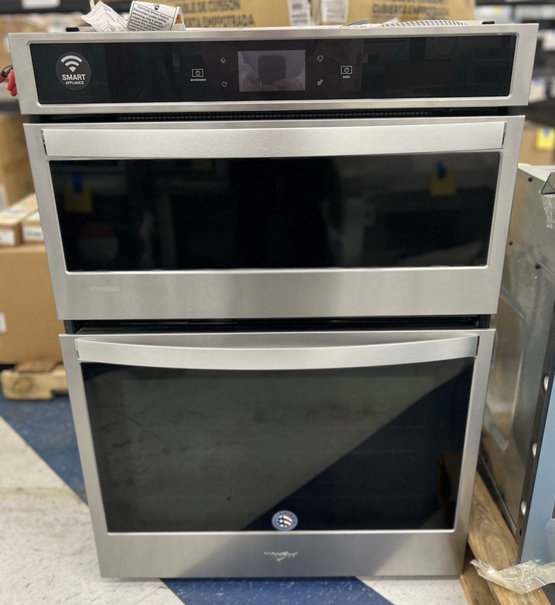 Whirlpool WOC75EC0HS 30 Inch Smart Combination Wall Oven gallery