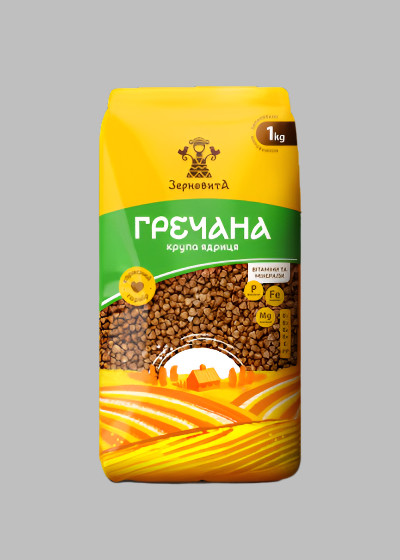 Premium Buckwheat Groats ZERNOVITA * Гречка* Каша Гречана* 1kg-2.2lb gallery