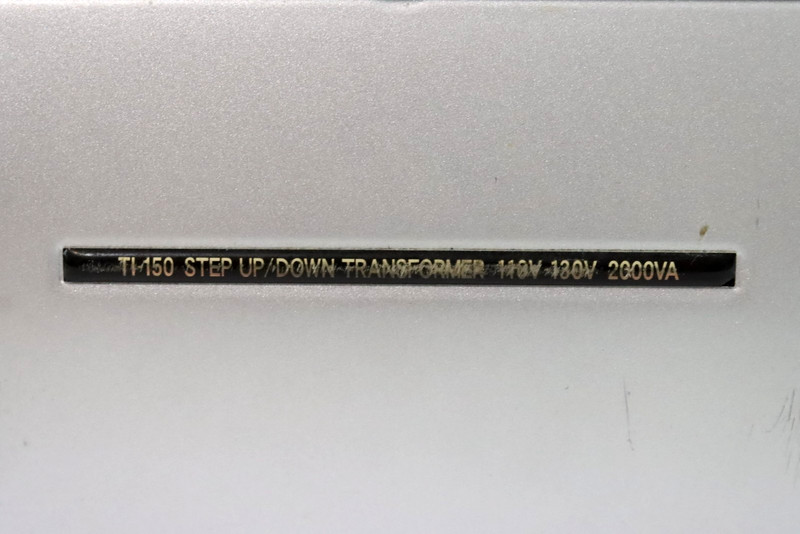 Kashimura TI-150 Step Up / Down Voltage Converter Transformer 110V-130V 2000W gallery