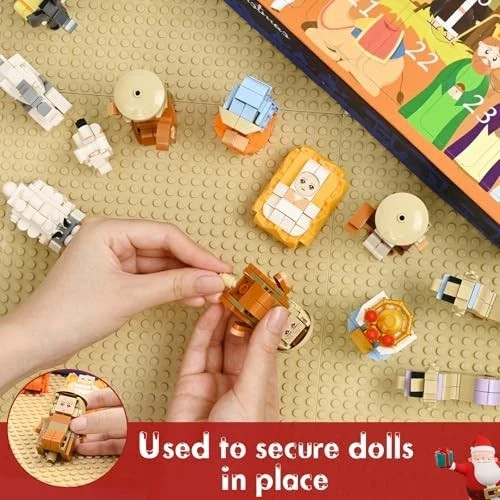 Nativity Advent Calendar 2025, 24 Days Christmas Building Blocks 2.2 Pounds gallery
