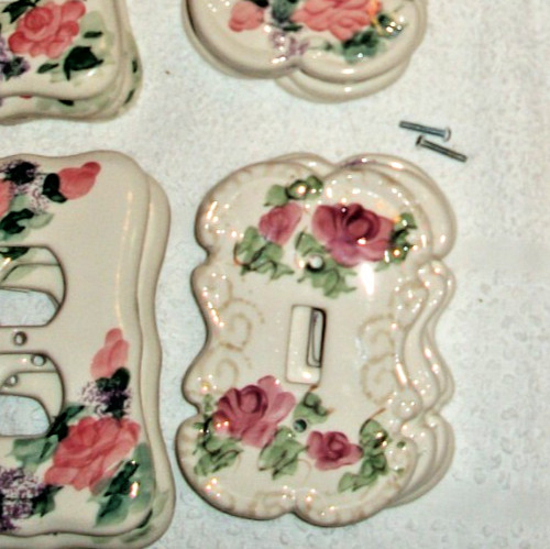 Floral Switch Plate Covers - Various Options gallery
