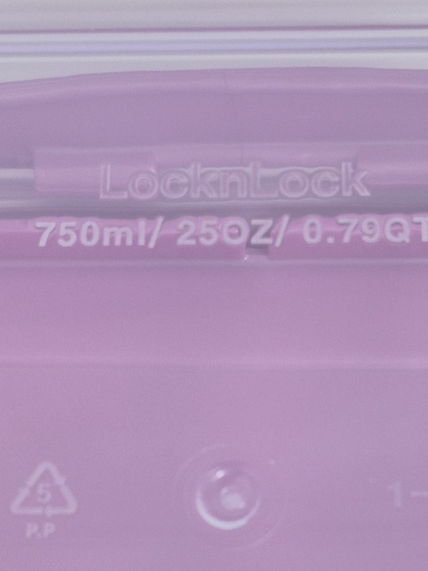 Lock N Lock Food Storage Containers PURPLE Set Of 4 NEW gallery