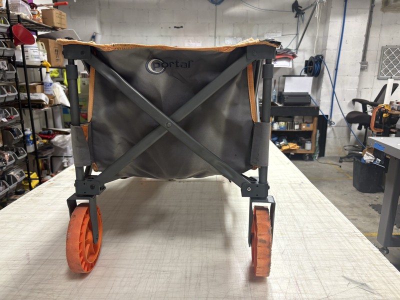 PORTAL COLLAPSIBLE WAGON, FOLDABLE BEACH WAGON CART, ALL TERRAIN, 225LBS - GREY gallery