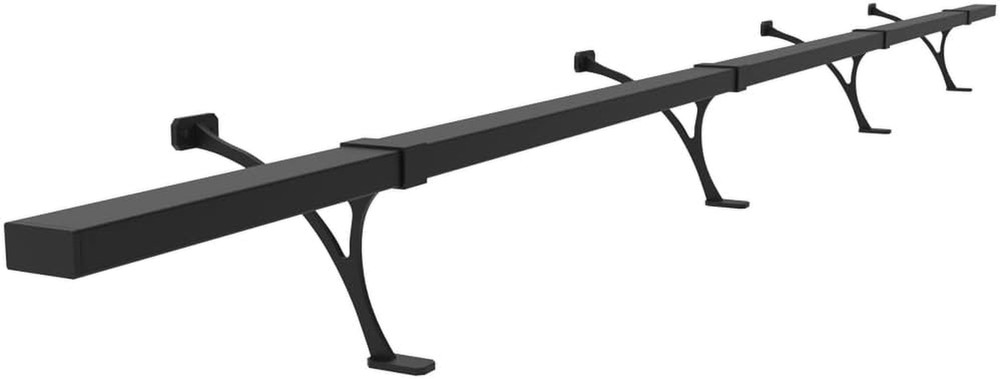 Foot Rail Kit - Railing Hardware Undercounter Mount Hardware Improve Comfort and