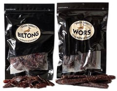 Bledie Lekker Biltong & Droewors Bundle 8oz+8oz South African Style