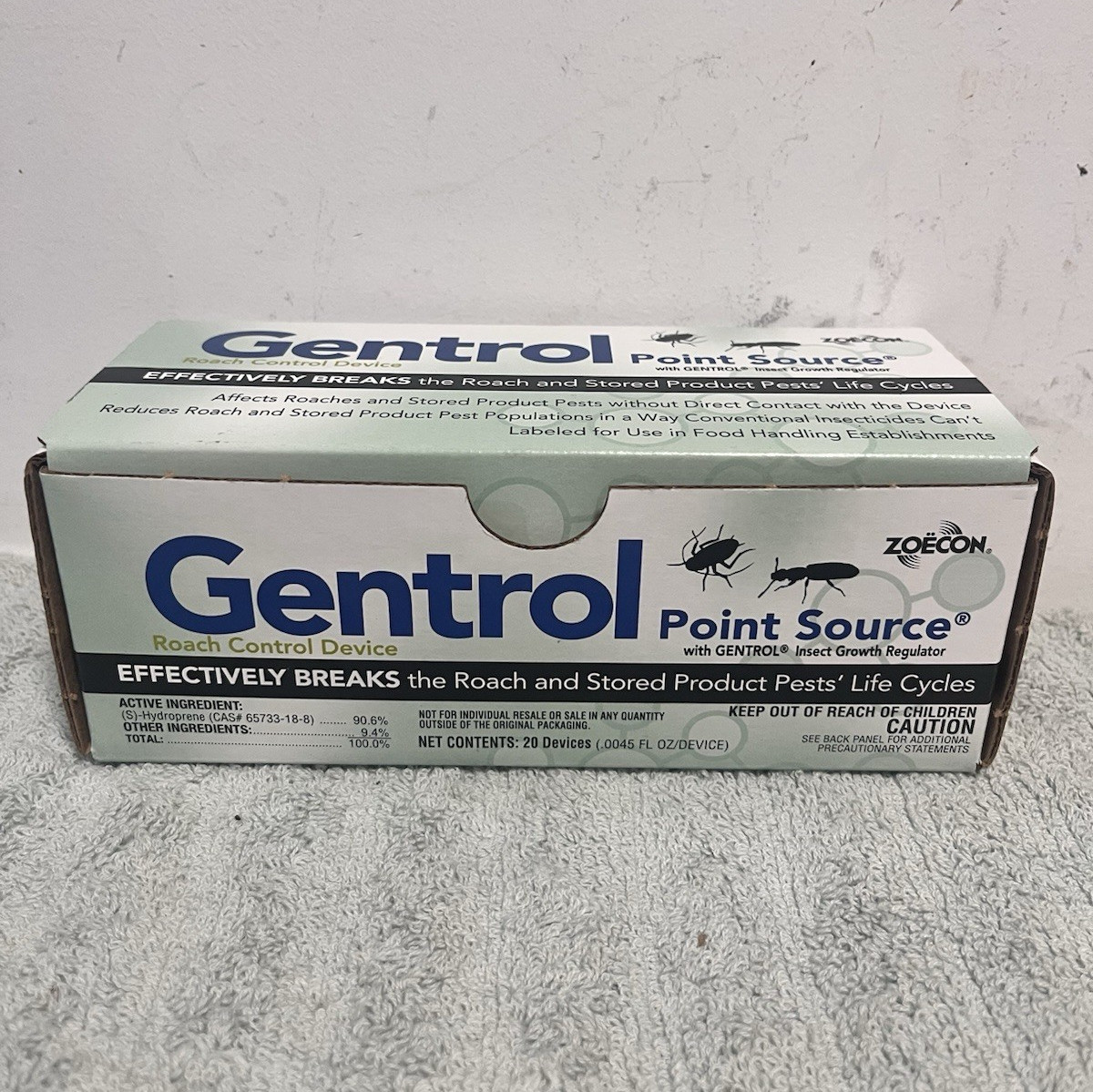 Zoëcon Gentrol Point Source Cockroach IGR Discs, 20 Pack, Up to 3 Months, NEW gallery