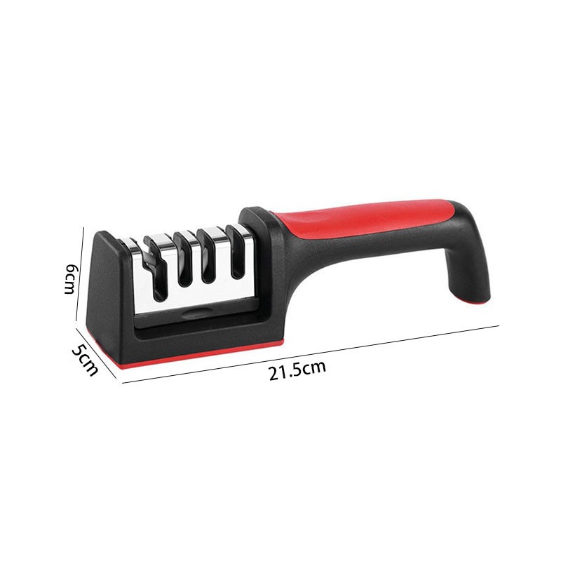 2 Pcs 4 in 1 Knife Sharpener 4 Stage for Ceramic Steel Knives and Scissors gallery