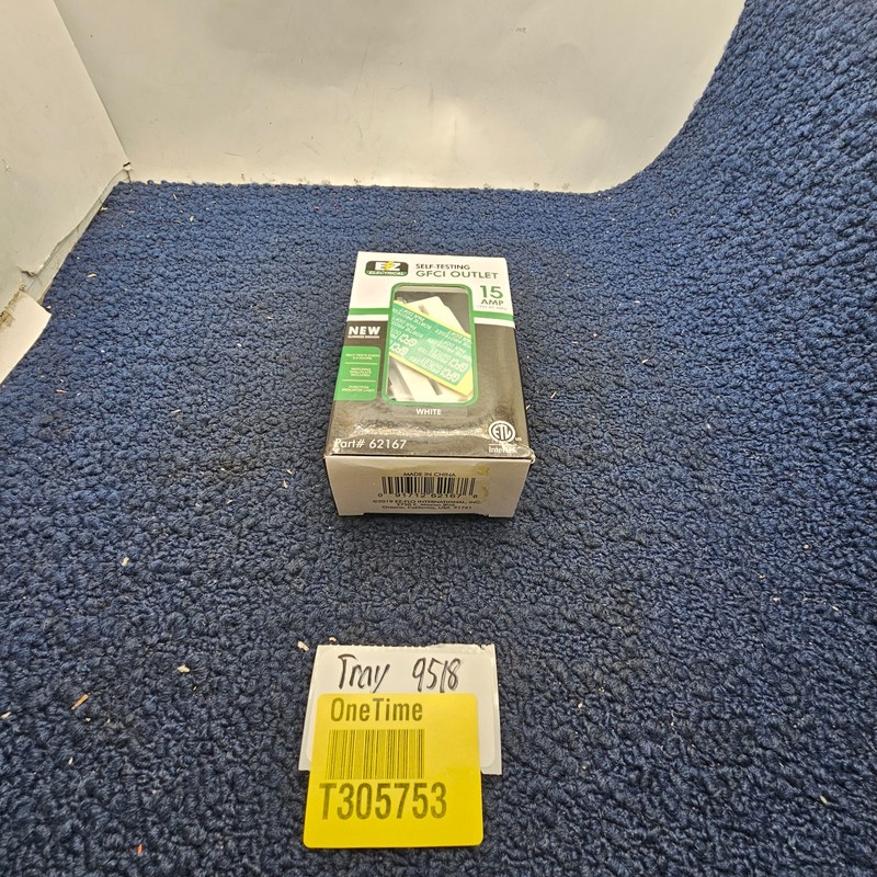 EZ Electrical 62167 Self Testing GFCI Outlet 15 AMP White 125V AC 60Hz gallery