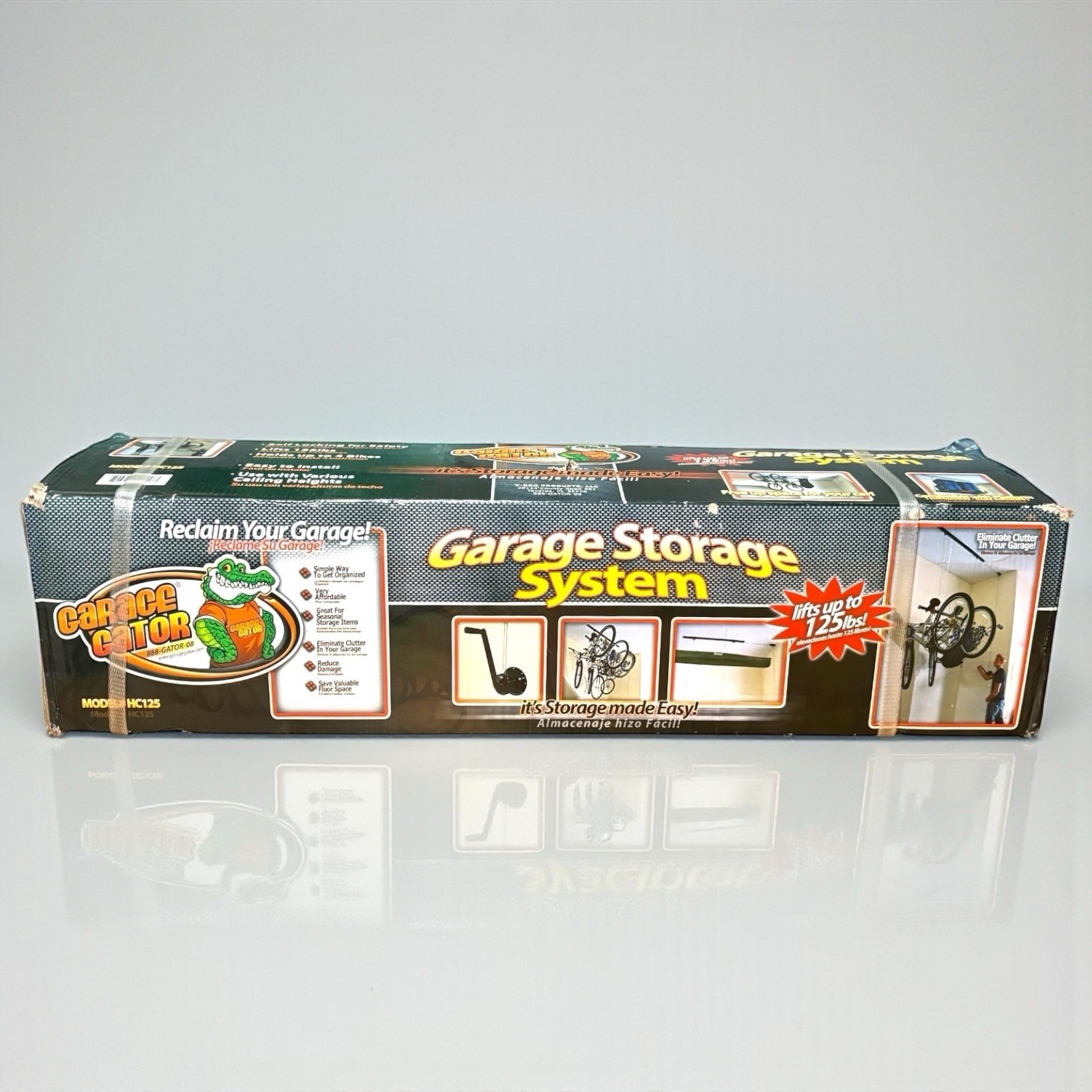 Garage Gator HC125 Hand Crank Ceiling Storage Lift 125 lb Hoist System NEW gallery