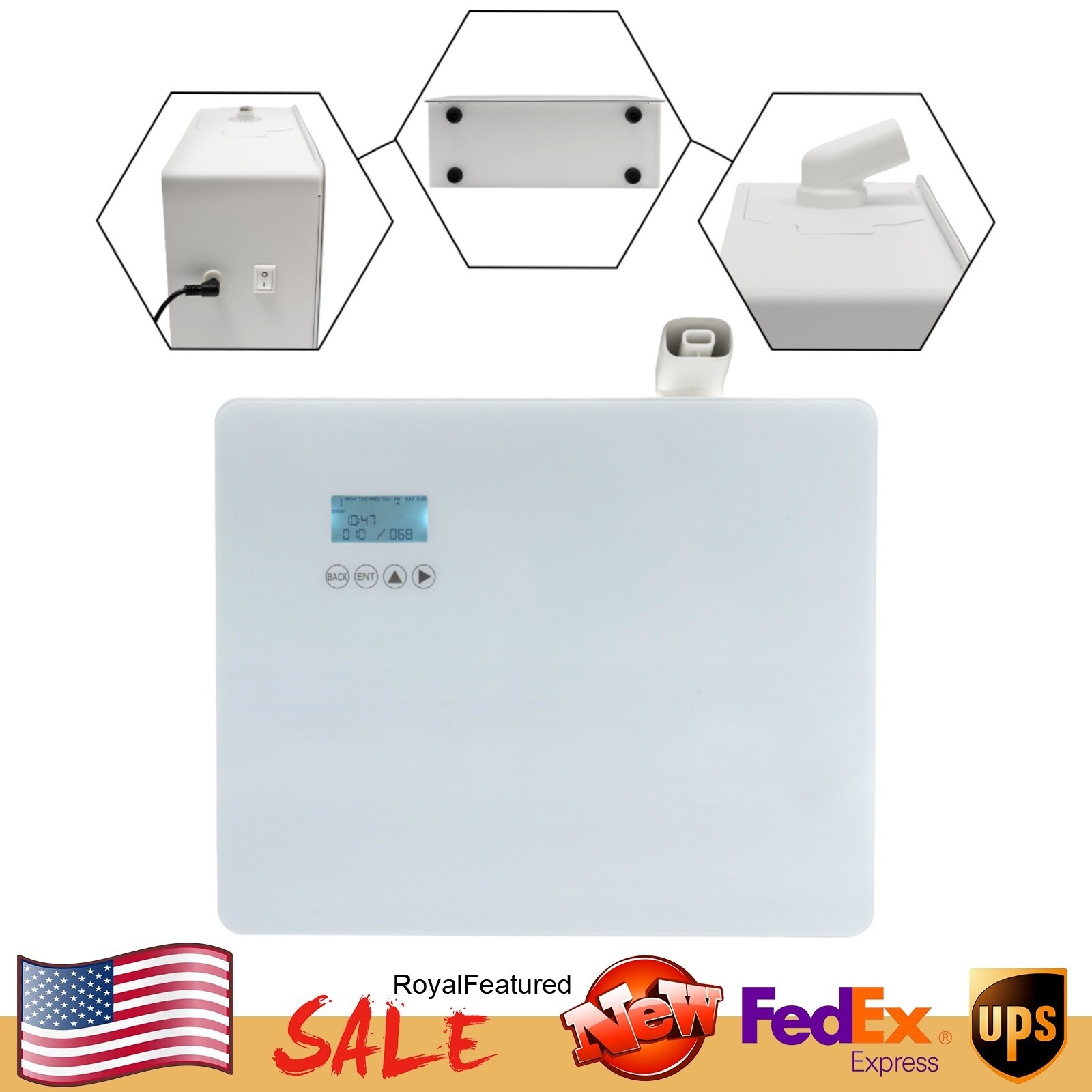 HOT!1000ml Smart WiFi Home Scent Diffuser HVAC Essential Oil Aroma Machine gallery