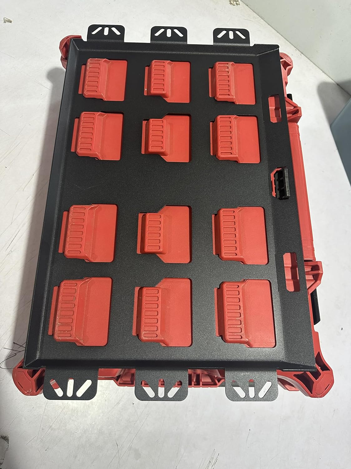 for Milwaukee Packout Wall Mount Packout Mounting Plate, Metal Base for Milwauke gallery