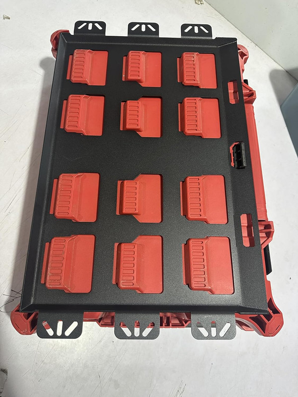 for Milwaukee Packout Wall Mount Packout Mounting Plate, Metal Base for Milwauke gallery