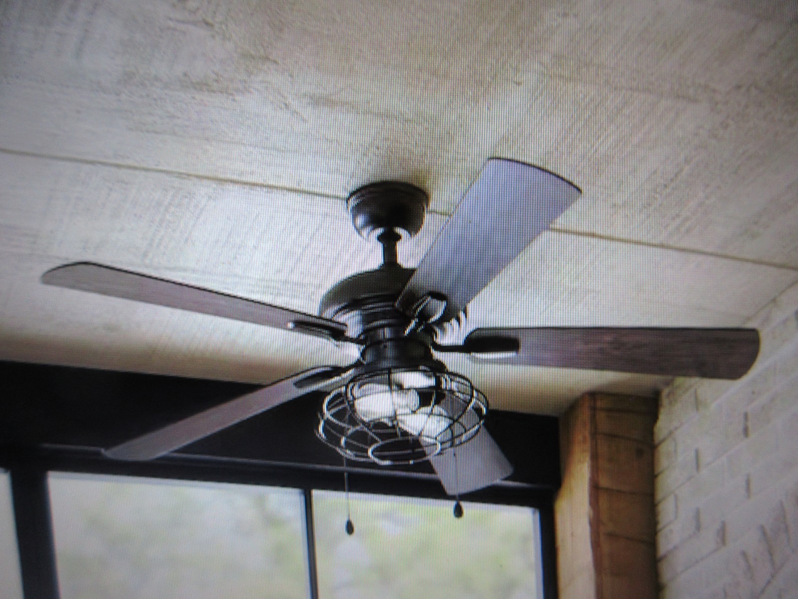 Home Decorators Ellard 52 in. LED Indoor Matte Black Ceiling Fan with Light gallery