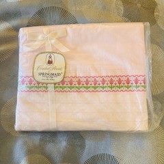 Vintage Springmaid Combed Percale Double Bed Sheet 81×108 New in Package