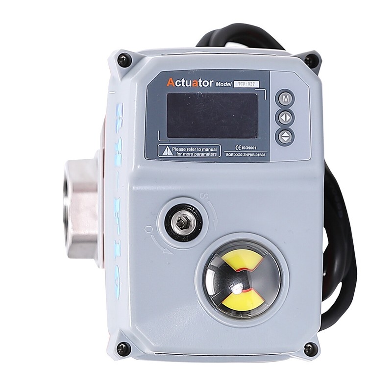 1 Sec. Quick Respon 4-20ma 24VAC/DC Proportional Integral Motorized Ball Valve gallery
