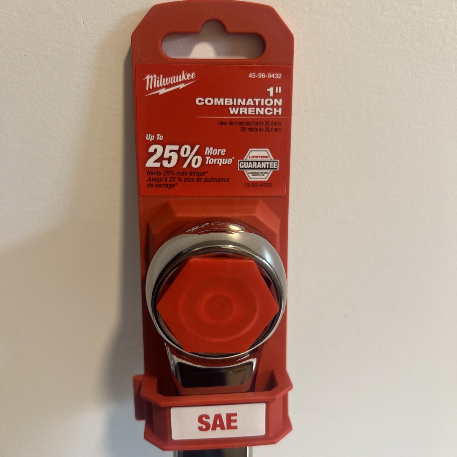 Milwaukee Tool 45-96-9432 1 In. Sae Combination Wrench gallery