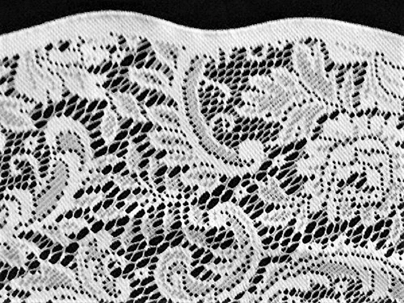 Rose Garden White Lace Tablecloth 90" Round Diningroom Wedding Anniversary. gallery