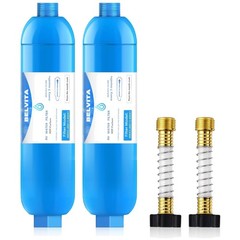 RV Marine Inline Filter 2-Pack – Lead & Chlorine Reduction
